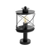 Hilburn Outdoor Oval Pillar Light Black - 94864