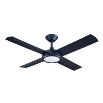 Concept 3 52" 24W LED Dimmable AC Ceiling Fan Matt Black / Cool White - A3507