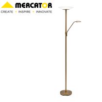 Mercator Emilia LED Mother & Child Floor Lamp Brass -A42822BRS