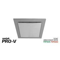 Silver Square Fascia to suit AIRBUS 225 & 250 body (PVPX225 or PVPX250) ABG250SS-SQ Ventair