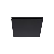 High Flow Matte Black Square Fascia to suit AIRBUS 250 body (PVPX250&PVPX225) ABGHF250MB-SQ Ventair