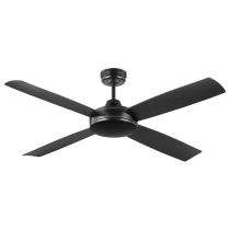 Airnimate AC Ceiling Fan Black ABS - FC770134BK