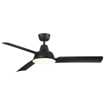 AIRVENTURE 52'' AC CEILING FAN WITH CCT LIGHT BLACK
