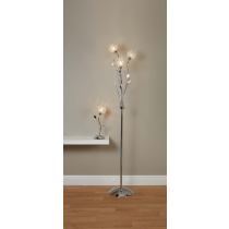 Elegant Floral Floor Lamp AU3573-CC