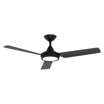 AXIS 3 BLADE 48" DC CEILING FAN WITH LED LIGHT BLACK 60030