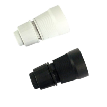 LAMPHOLDER - WHITE OR BLACK BASE BC/B22 1/2" (4 piece)