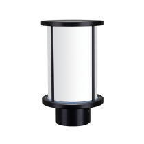 BL-400 HEAD Frosted 1M POST BLACK 10682 Domus