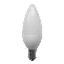 CLA LIGHTING 4W Candle Dimmable LED GLOBE CLEAR BC NW 5000K CAN6D