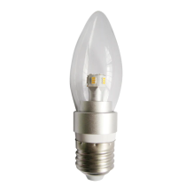 CLA LIGHTING 4W Candle Dimmable LED GLOBE FROSTED SES WW 3000K CAN11D
