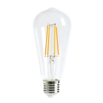 ST64 Pear Shape LED Filament Dimmable Globes Clear Diffuser (8W)- CF28DIM