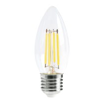 Candle LED Filament Dimmable Globes Clear Diffuser (4W)- CF40DIM