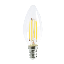 Candle LED Filament Dimmable Globes Clear Diffuser (4W)- CF44DIM