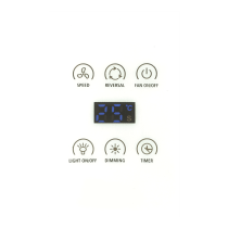 DC WALL CONTROLLER TO SUIT DC CEILING FANS 60110