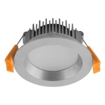 Deco 8 Watt Dimmable Round LED Downlight Alu / Tri Colour TRIO 20412