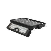 Defender 5W LED Solar Floodlight Black MXS4405 Mercator Lighting