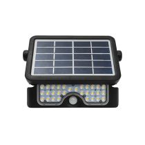 Defender 5W LED Solar Floodlight Black MXS4405 Mercator Lighting