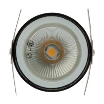 DEKA-BODY Round 12V 3W LED Inground Light Black Body - 5000K 19459