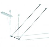 Bibox System, Ceiling Mount End Support Clear EB9110 Superlux