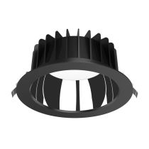 Expo 35W LED Low Glare Dimmable Downlight Black / Tri Colour - 20714	