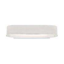 Fahrenheit 18W PL Wall Light in Chrome and Warm White - FAH18WPL