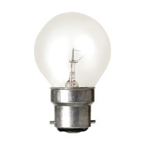 Incandescent Fancy Round Clear 25W 42V 2700K B22