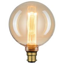 G125 E27 Vintage Decorative LED Globe- 9E27LED24