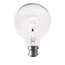 Large Spherical Shaped (G-shape) Incandescent Lamp 60W G95 Clear B22