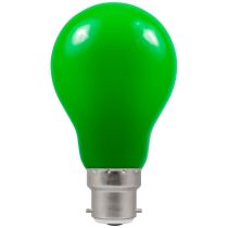 Electrical Products 25W 240V BC B22 GLS Green Coloured Light Bulb - ELE10026