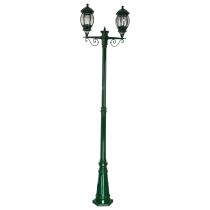 VIENNA 2LT 2.44M POSTLIGHT B22 GREEN - 15935