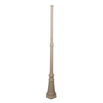 Turin 1.93 Meter Tall Base Exterior Post Beige - 16039	