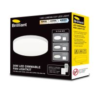 20W LED COMO LIGHTKIT CCT AND DIMMABLE - WHITE - 21657/05