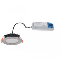 Low profile 10W LED Dimmable Downlight Satin Chrome LDE90-SC Superlux