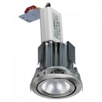 Intergrated LED Reflector Downlight Satin chrome 18W LDL105CW-SC Superlux