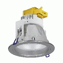 Dimmable 12W LED Downlight Satin Chrome LDL125-BA Superlux