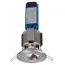 Tiltable Intergrated LED Reflector Downlight Satin chrome 10W LDL75WW-SC Superlux