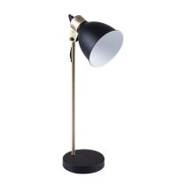 LEAH-DL DESK LAMP 1XE14 240V BLACK 22536