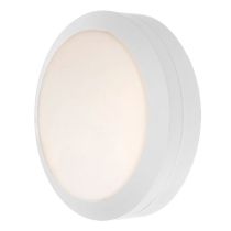 Kensley 10w 20cm LED Round Bunker Light 4000k Cool White in - White - 22016/05