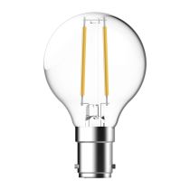 LED FILAMENT G45 CLR 4.2W FANCY ROUND DIM / B15 6500K 65929