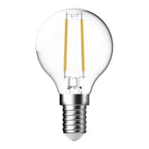 LED FILAMENT G45 CLR 4.2W FANCY ROUND DIM / E14 2700K 65926