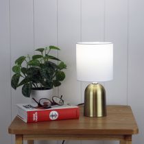 ESPEN TOUCH LAMP ANTIQUE BRASS ON/OFF - LF9207AB