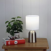 ESPEN TOUCH LAMP BRUSHED CHROME ON/OFF - LF9207BCH