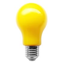 3 Watt Yellow GLS LED Light Bulb (E27) - 20704