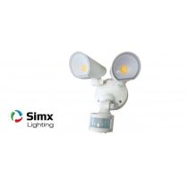 Eco Spot Select PIR Security Spotlight White LHT1055