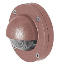 LED Recess Wall or Inground Eyelid Light Copper, Silver/Grey, Charcoal 1.5W LLED3504-CO Superlux