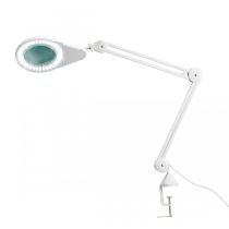 Large LED Magnifiying Equipoise Lamp White 10W LSX Superlux