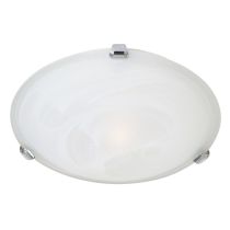 Mercator Astro  2 Light Ceiling Fixture Brushed Chrome -MA2752/CH