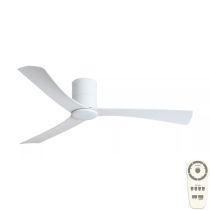MMDC133WSR, Martec Metro 52", DC Low Profile Ceiling Fan with Remote