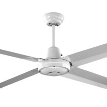 Precision 1300mm White Metal Fan Only Fast Fix Blades MPF130WH