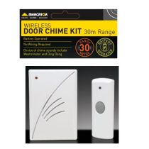 MERCATOR Niles Battery-Operated Wireless Door Chime MDC145