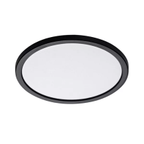 Fino 280mm LED Oyster Light 18w Tricolour Matt Black - MLFO34518MD